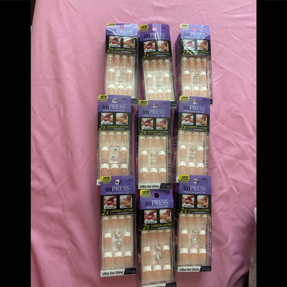 Impress nails set of 9